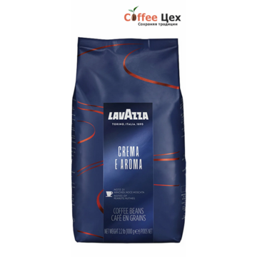 Кофе в зёрнах Lavazza Crema E Aroma Espresso 1000 гр (1 кг)