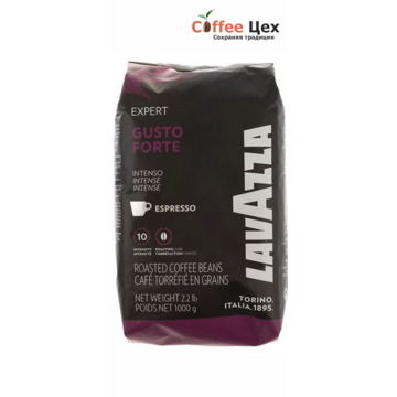 Кофе в зёрнах Lavazza Gusto Forte 1000 гр (1 кг)